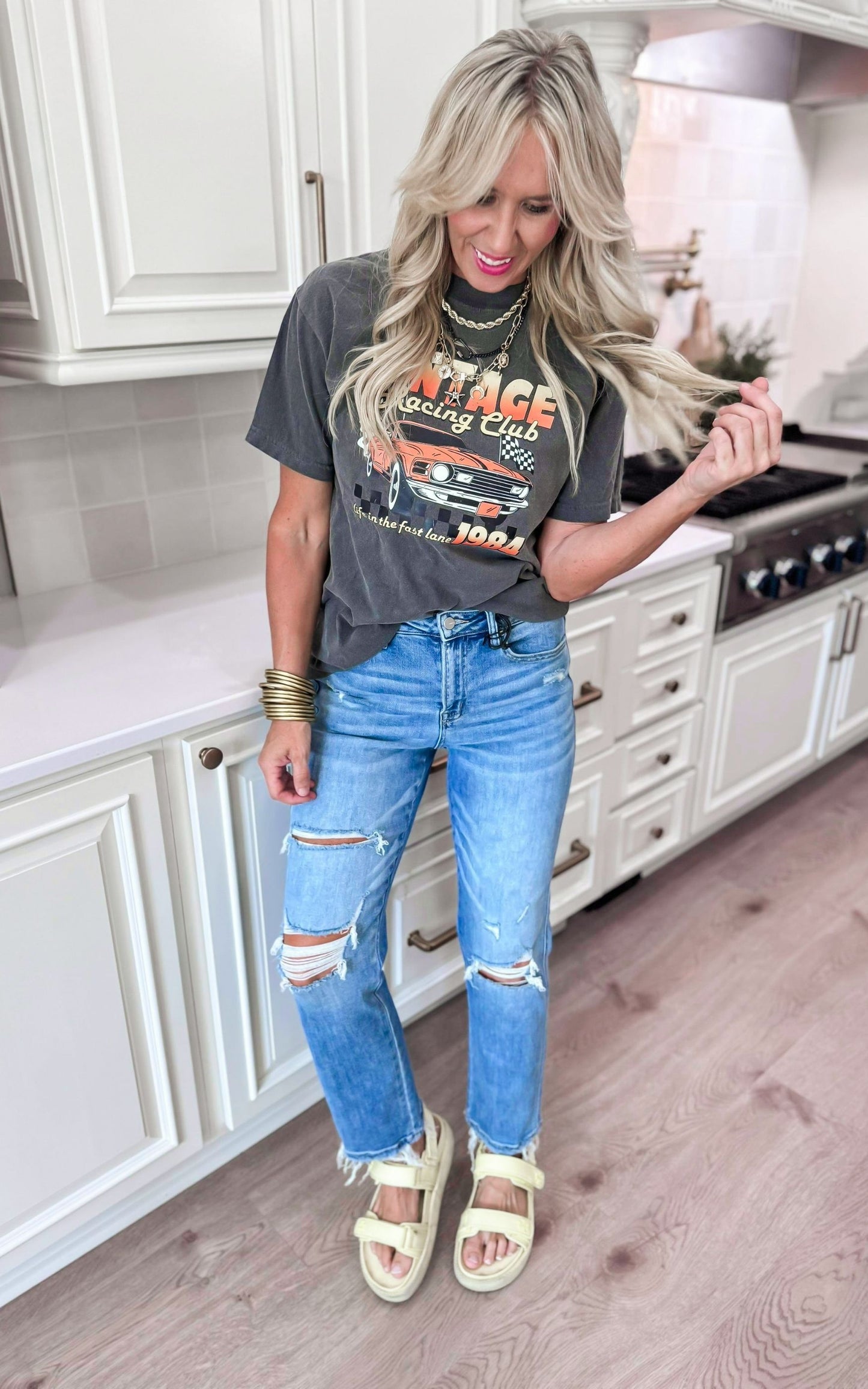 The 2.0 Holy Grail Boyfriend Distressed Denim Jean | Mica Collab w/ Bad Habit**