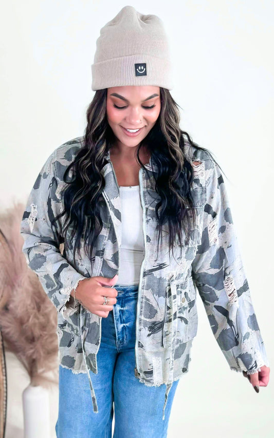 Vintage Camo Jacket - POL - Final Sale