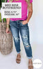 Judy Blue | The Mischa Mid Rise Cuff Destroyed Boyfriend Denim Jean (REG/CURVY)
