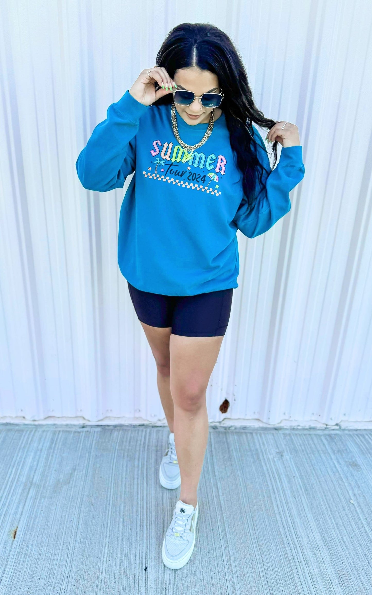 Summer Tour Graphic Sweatshirt | Comfort Colors