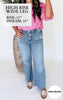 MICA | Stretch Super High Rise Wide Leg Denim Jeans - Final Sale