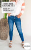 Mica | The Alice Medium Wash Mid-Rise Cigarette Ankle Denim Jeans** - Final Sale