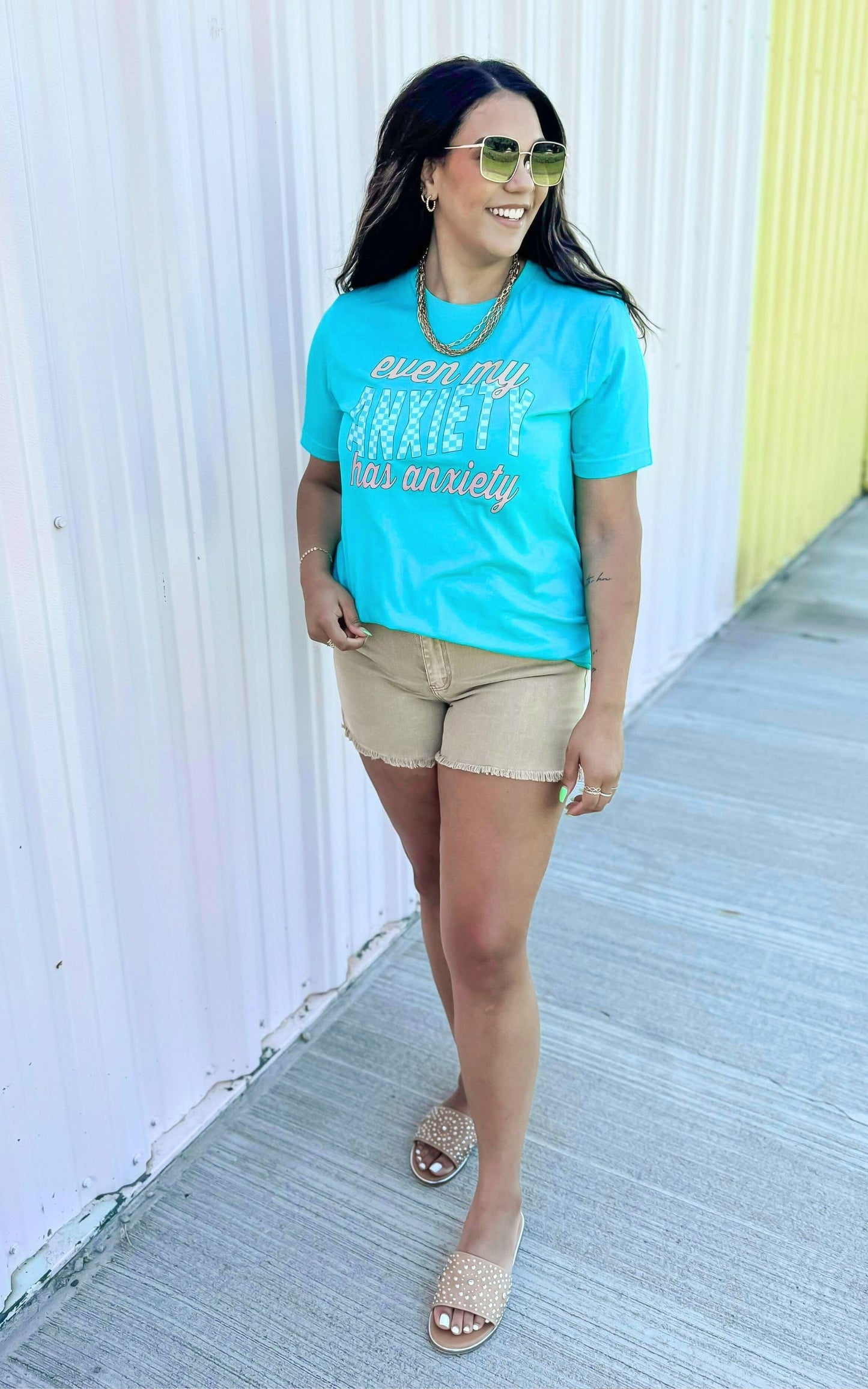 Even My Anxiety Has Anxiety Graphic T-shirt