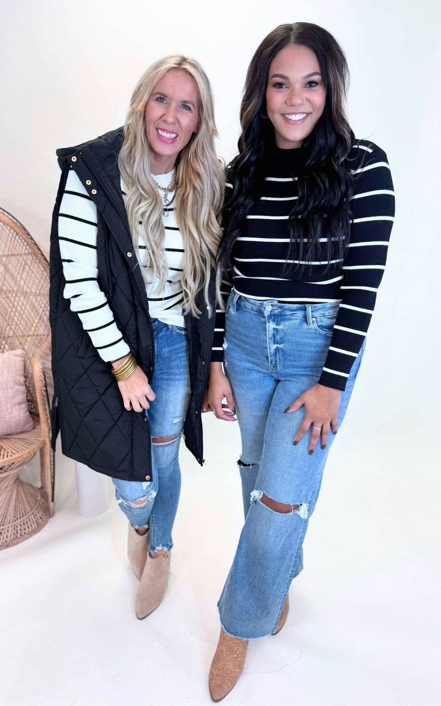 Striped Essentials Sweater by Salty Wave*
