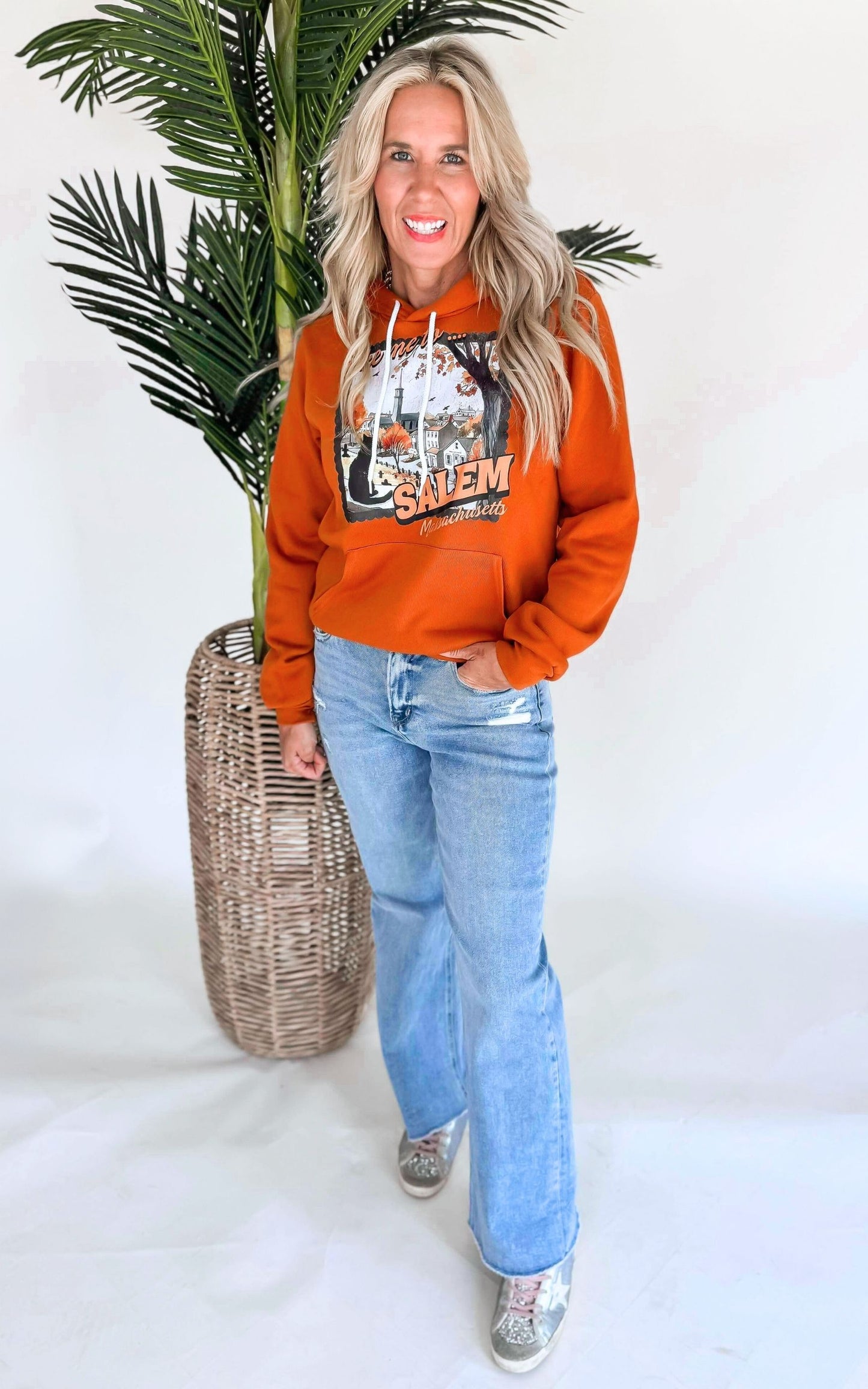 MICA | Stretch Super High Rise Wide Leg Denim Jeans - Final Sale