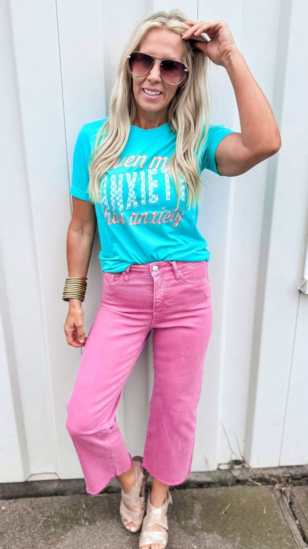 Even My Anxiety Has Anxiety Graphic T-shirt