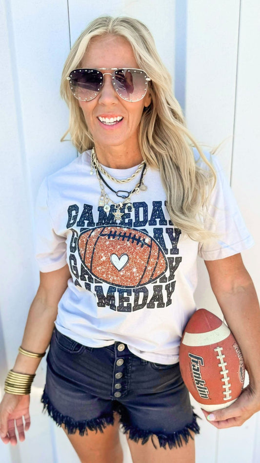 Football Game Day Graphic T-shirt