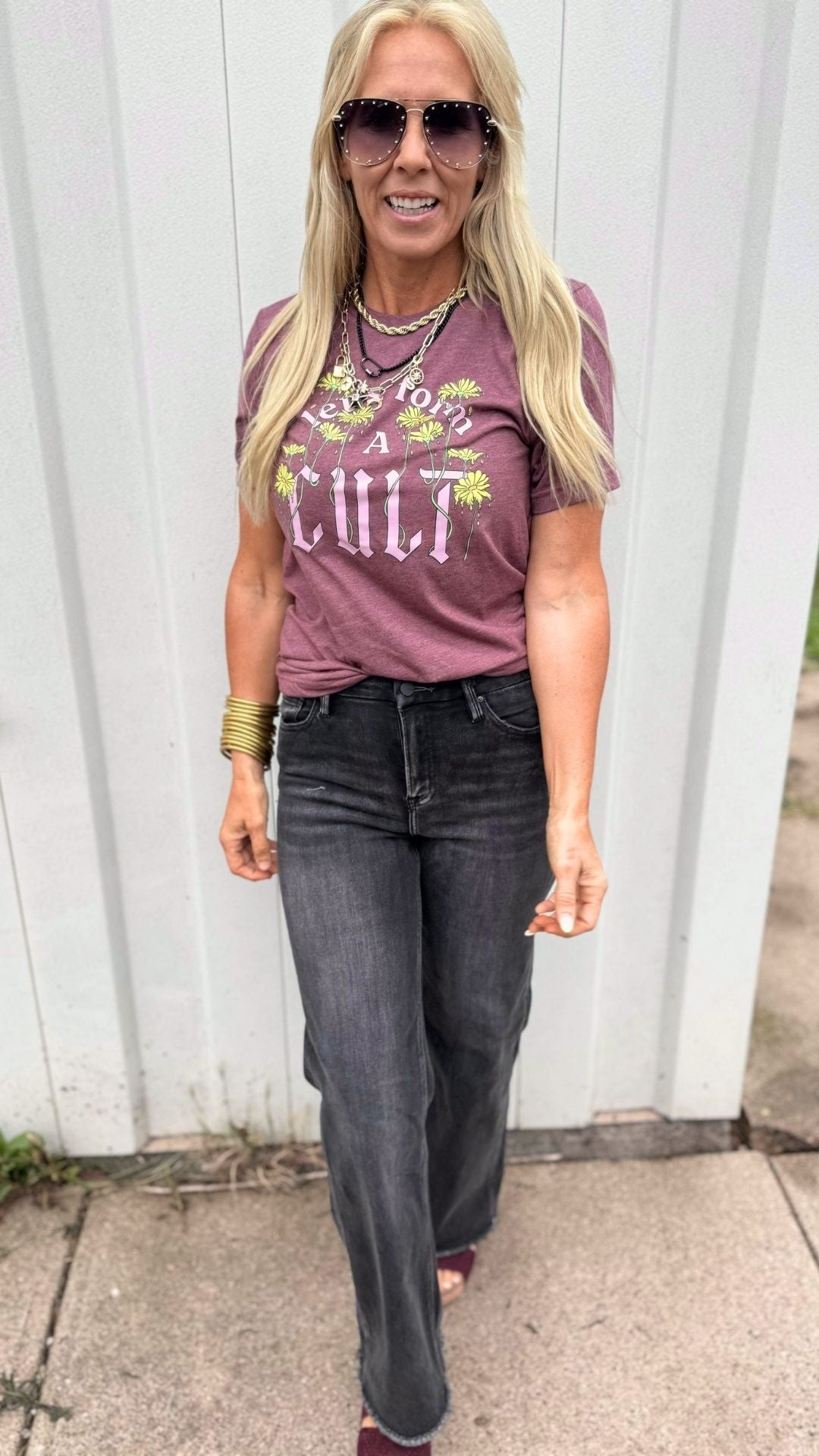 Let's Form a Cult Graphic T-shirt - Final Sale