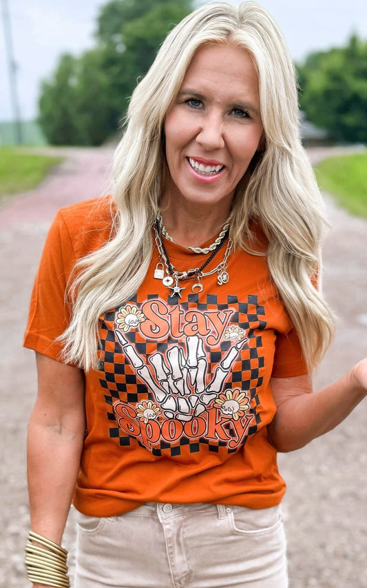 Stay Spooky Graphic T-shirt - FINAL SALE**