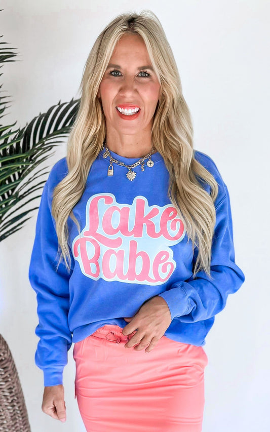 Lake Babe Sweatshirt | Comfort Colors