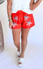 American Sequin Star French Terry Shorts - Final Sale