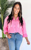 Pink Long Sleeve Button Down - Final Sale