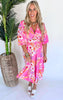 Island Getaway Tropical Maxi Dress - Final Sale
