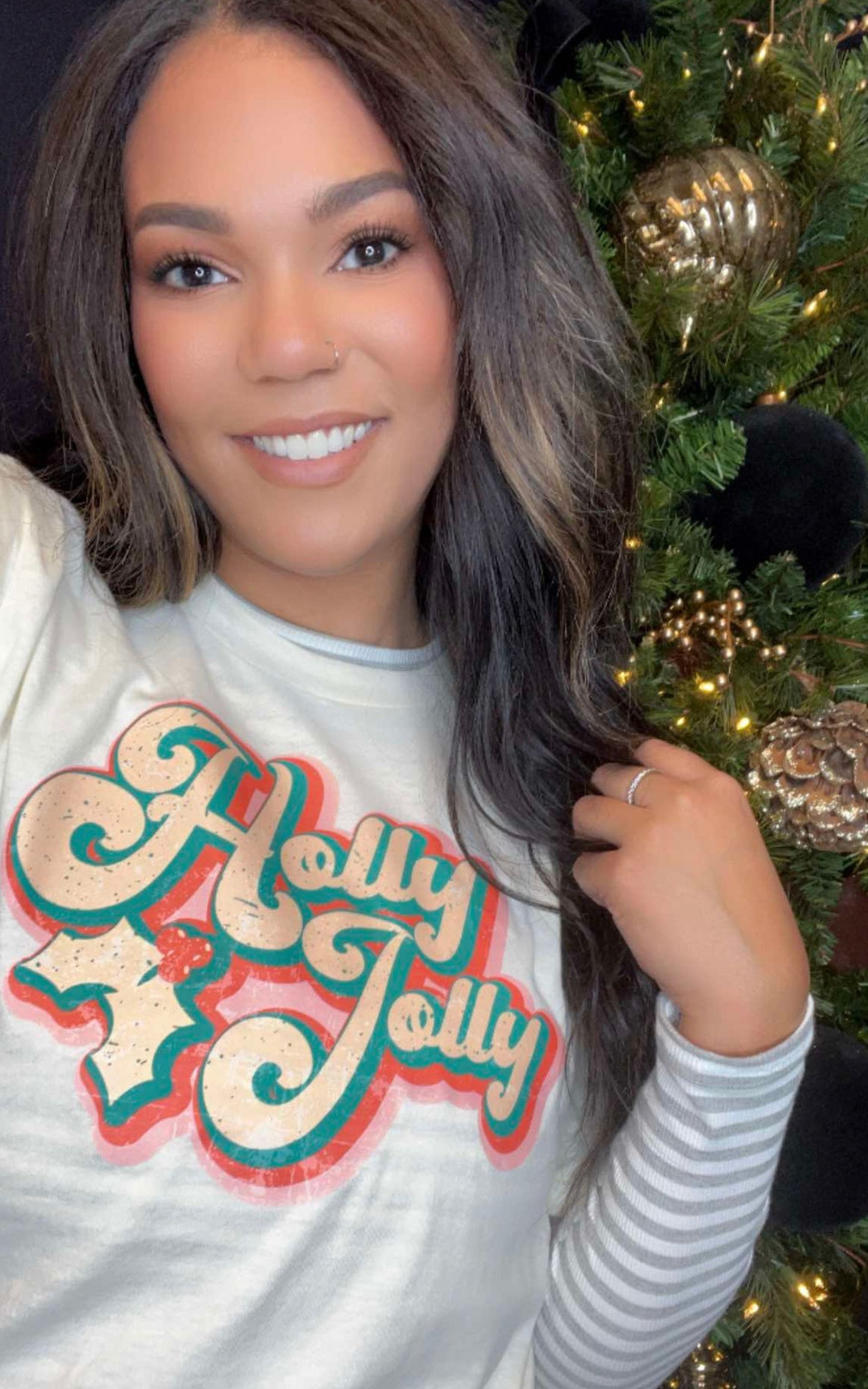 Holly Jolly Graphic T-shirt