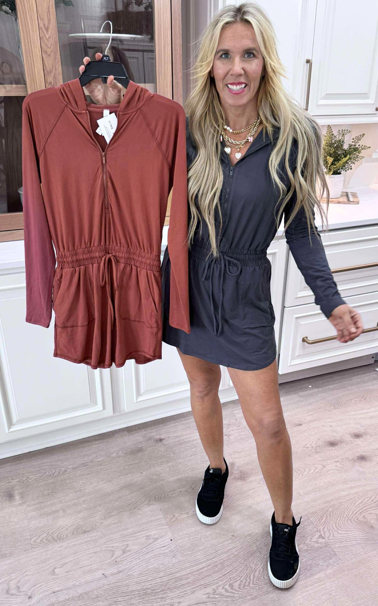 Buttery 2in1 Long Sleeve Romper | RAE MODE - Final Sale