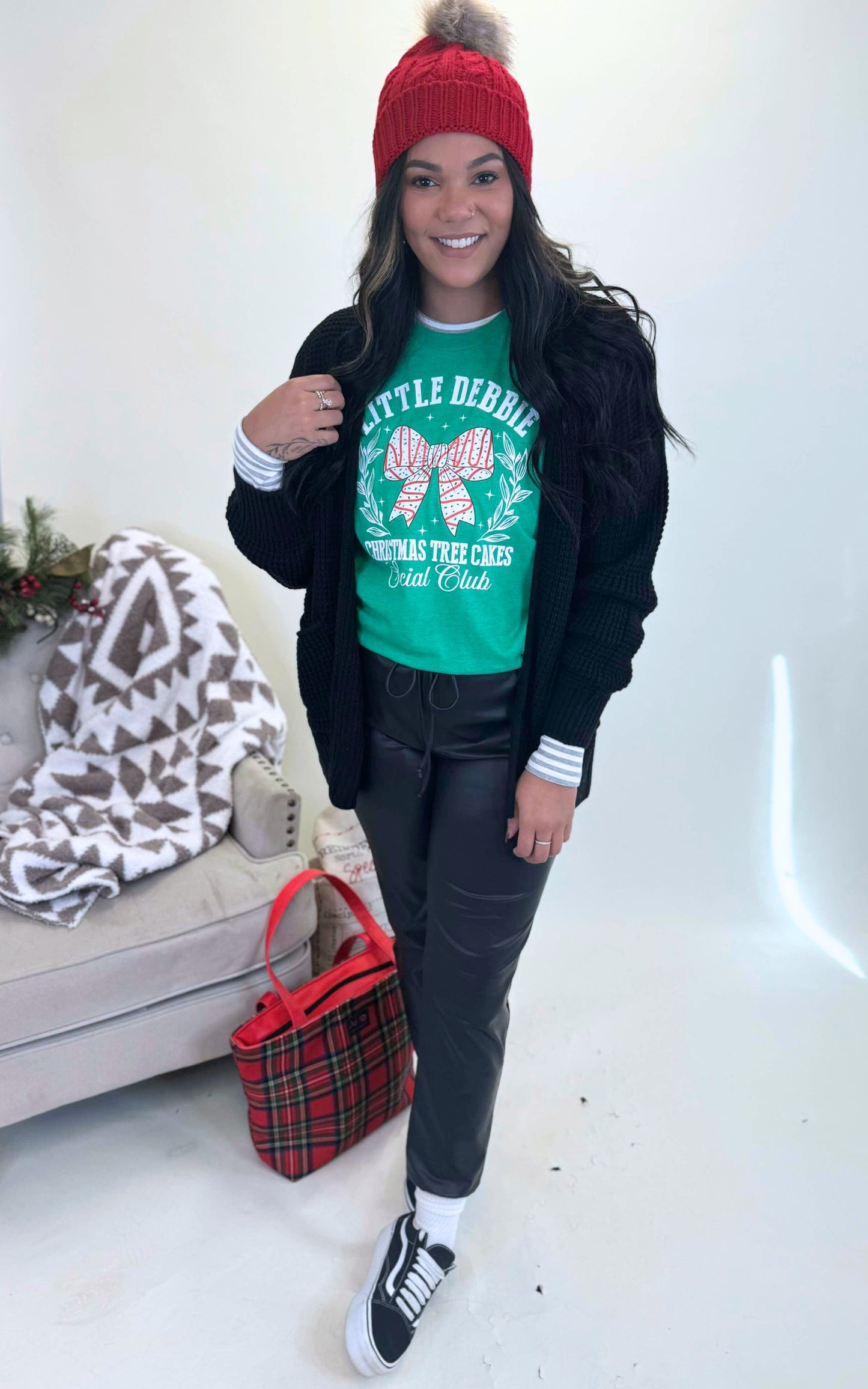 Lil Debbie Christmas Tree Cakes Graphic T-shirt