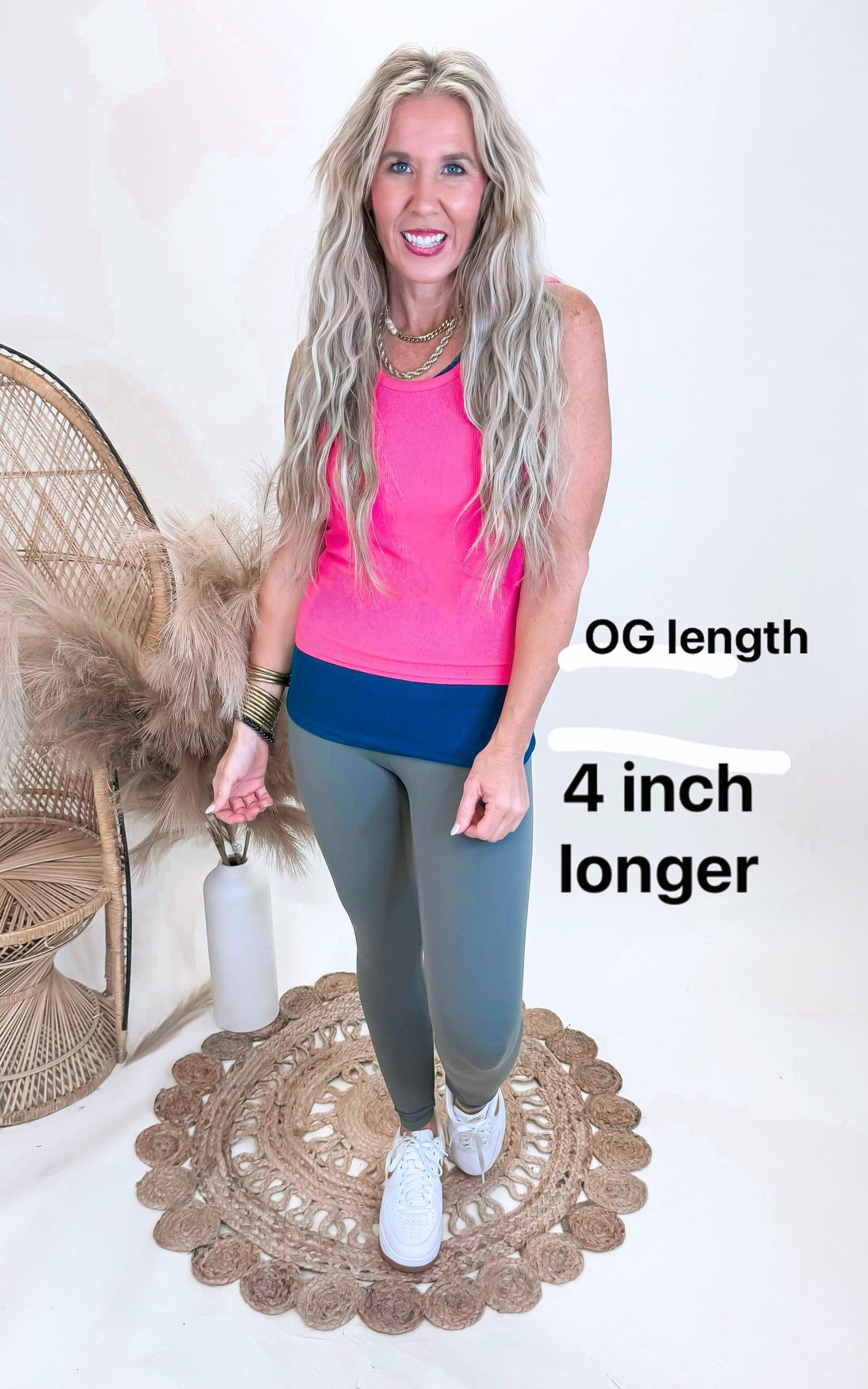 Hold Tight A lil Longer Tank Top by Salty Wave -Part 1 *FINAL SALE