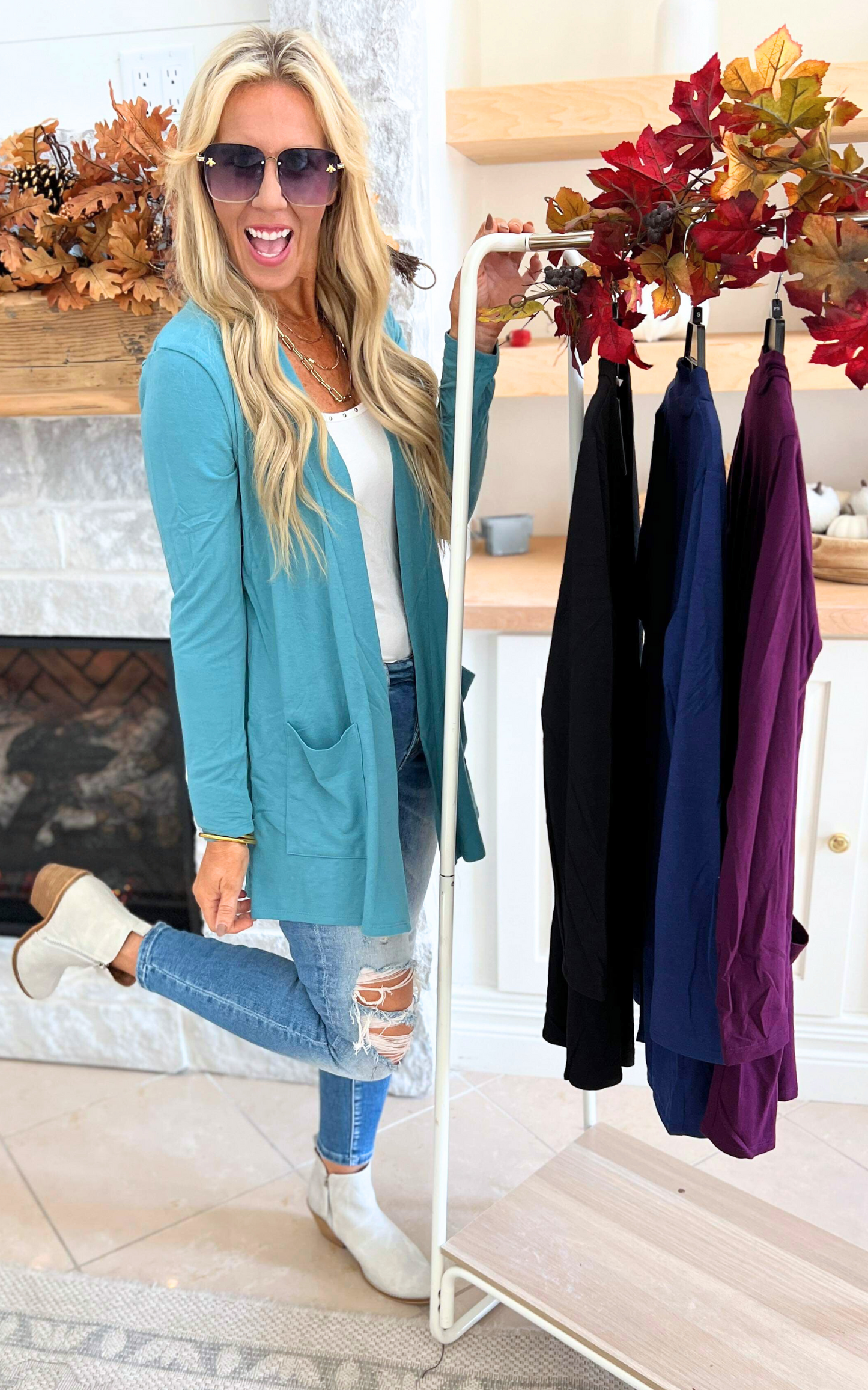 Slouchy Flyaway Cardigan