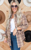 Basketry Plaid Shacket - Final Sale