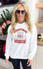 Christmas Movie Junkie Crewneck Sweatshirt - Final Sale**