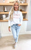Love Never Gives Up Crewneck Sweatshirt
