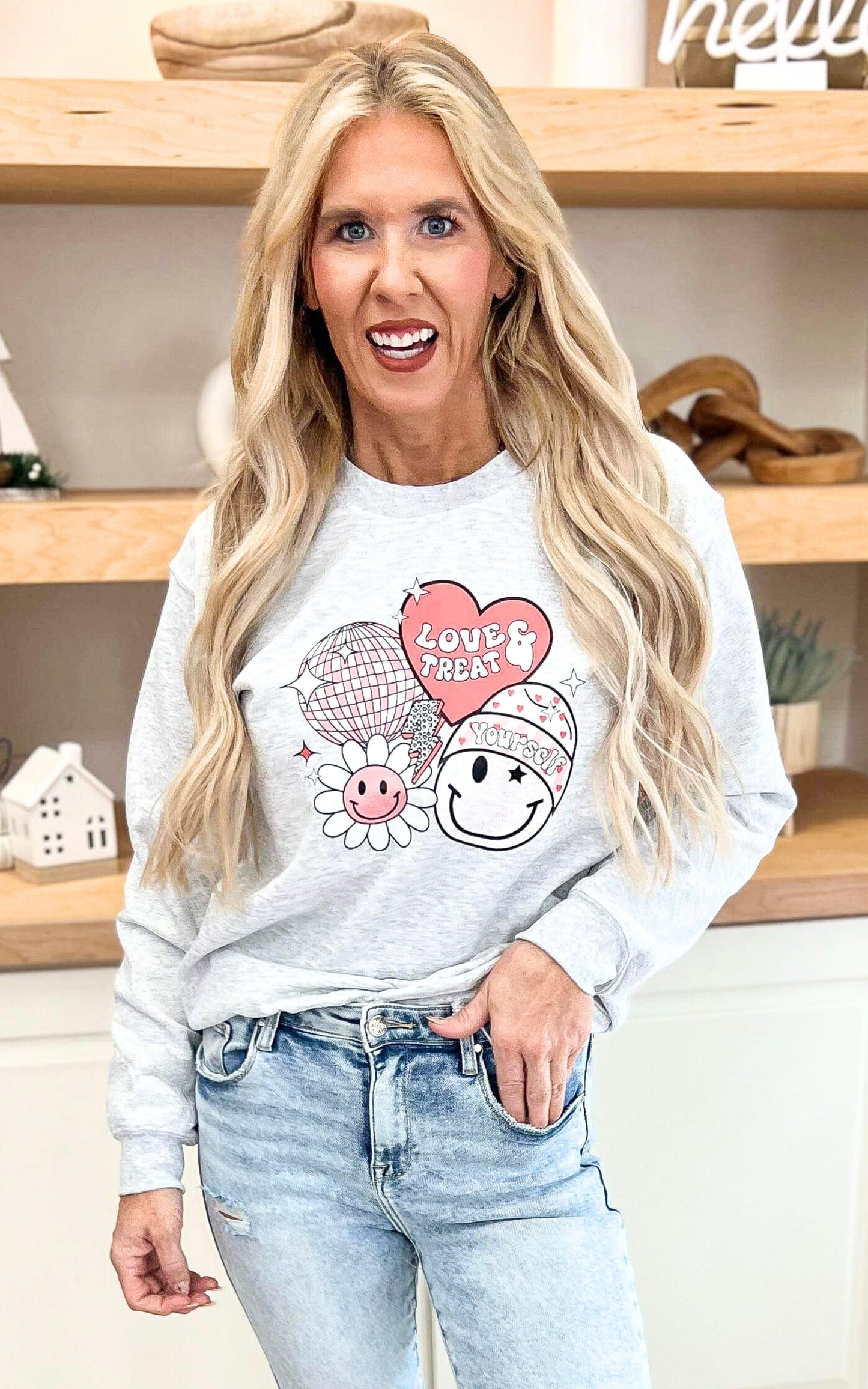 Vintage Love Crewneck Sweatshirt - Final Sale