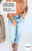 Lovervet | Like a Boss Mid-Rise Regular Straight Leg Denim Jeans - Final Sale