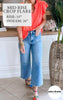 MICA | The Reese Cropped Wide Leg Denim Jean - Final Sale