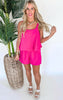 Time To Go Sleeveless Solid Knit Romper - Final Sale