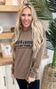 404 Error: Love Not Found Garment Dyed Crewneck Sweatshirt (Clay)**