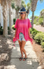 Rosemary Beach Half Sleeve Knit Top - Final Sale