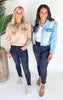 The Eva High Rise Ankle Skinny Denim Jean | Mica ** - Final Sale