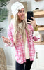 The Pink Plaid Flannel by Salty Wave - Final Sale
