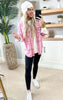 The Pink Plaid Flannel by Salty Wave - Final Sale
