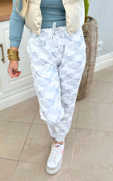 Grey Camo Everyday Joggers by Salty Wave- DEAL