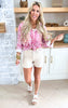 The Pink Plaid Flannel by Salty Wave - Final Sale