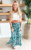 Floral Button Front Smocked Maxi Skirt - Final Sale