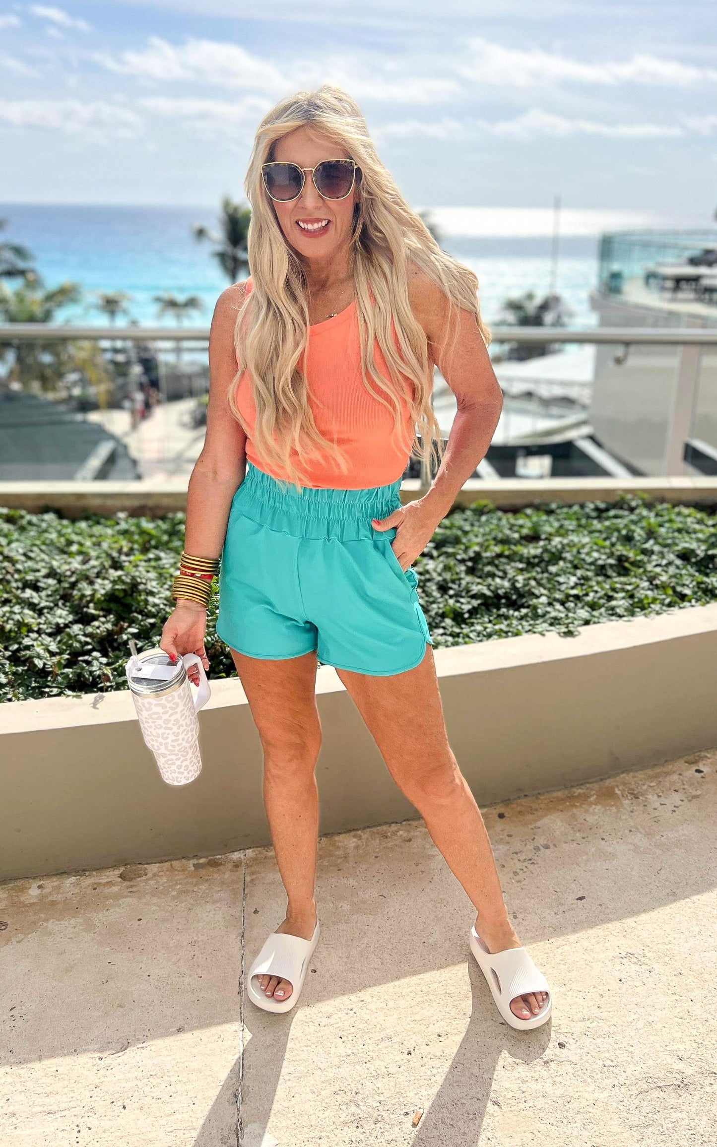 Mint Day to Day Shorts - Final Sale
