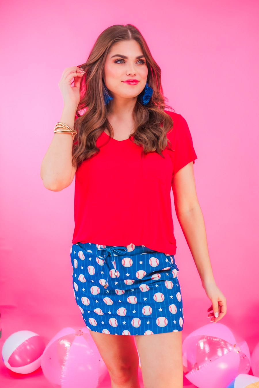 Out Of Your League Skort - Jess Lea - Final Sale