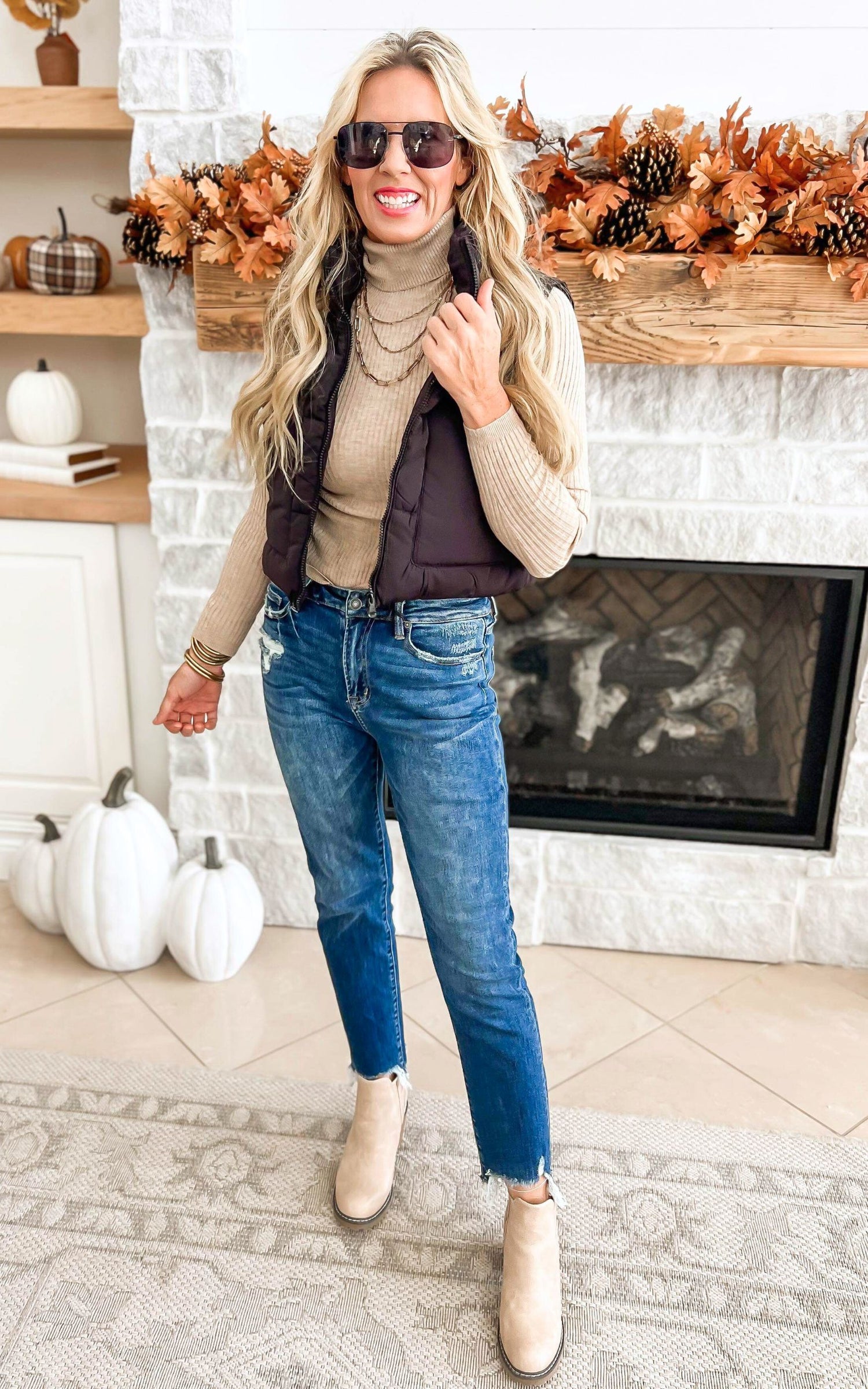 ribbed turtleneck