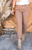 Mid Rise Straight Leg w/ Slit at Bottom | Mica - Final Sale