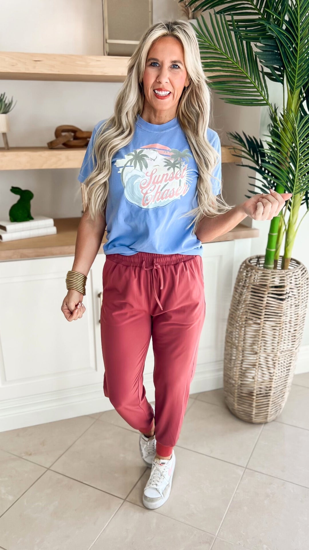 Sunset Chaser Garment Dyed Graphic T-shirt