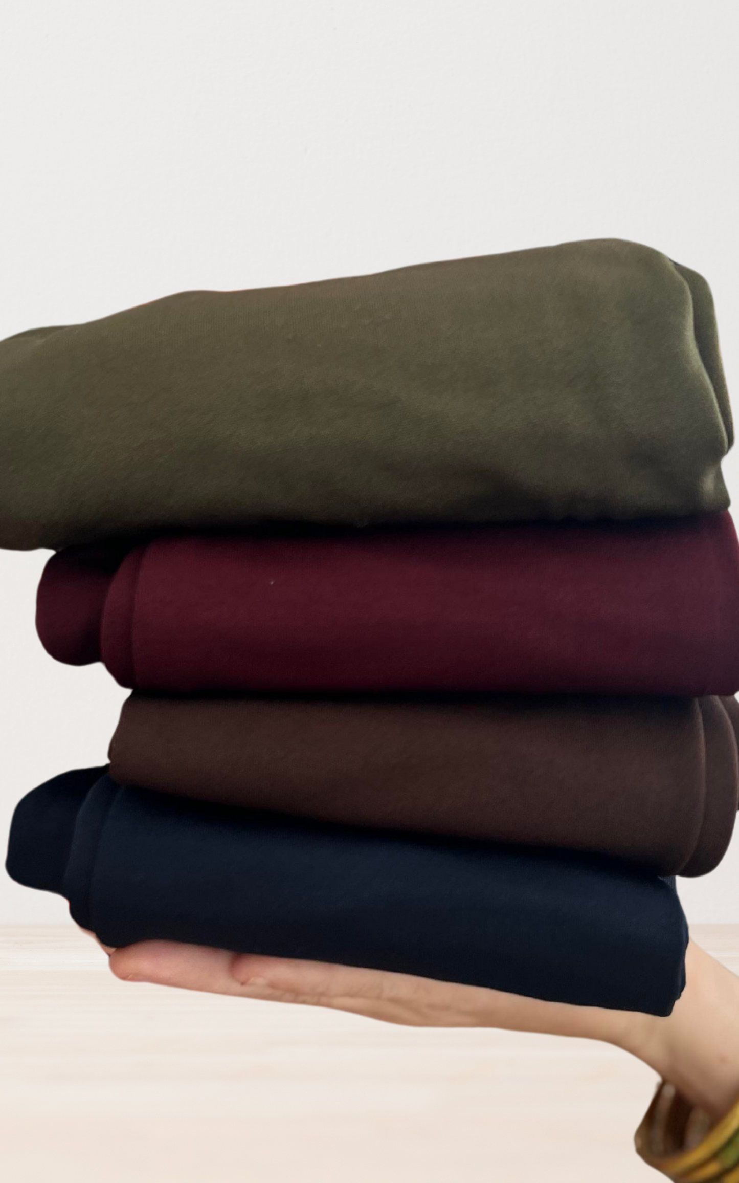 High Waist Fleece Leggings (6 COLORS)