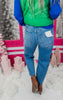 LOVERVET | The Her Possession High Rise Barrel Denim Jeans - Final Sale