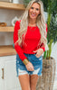 SALTY WAVE Hold Tight Long Sleeve Tops- Basics - Final Sale