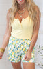 Lemonade 24/7 Everyday Shorts | SALTY WAVE * Final Sale**