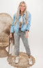 Ash Grey High Rise Jogger Crop | Mica** - Final Sale