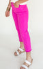 Pink Rouge RFM Crop Chloe Tummy Control Wide Leg Denim Jeans