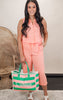 Cotton Gauze Cropped Pants - Final Sale