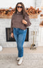 MOCHA CHENILLE SWEATER